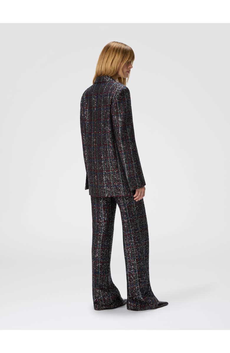 Missoni Double-breasted Blazer With Check Pattern, Alternate, color, Multicoloured