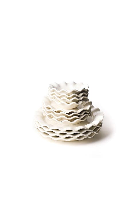 Signature White Dinnerware 12 Piece Set
