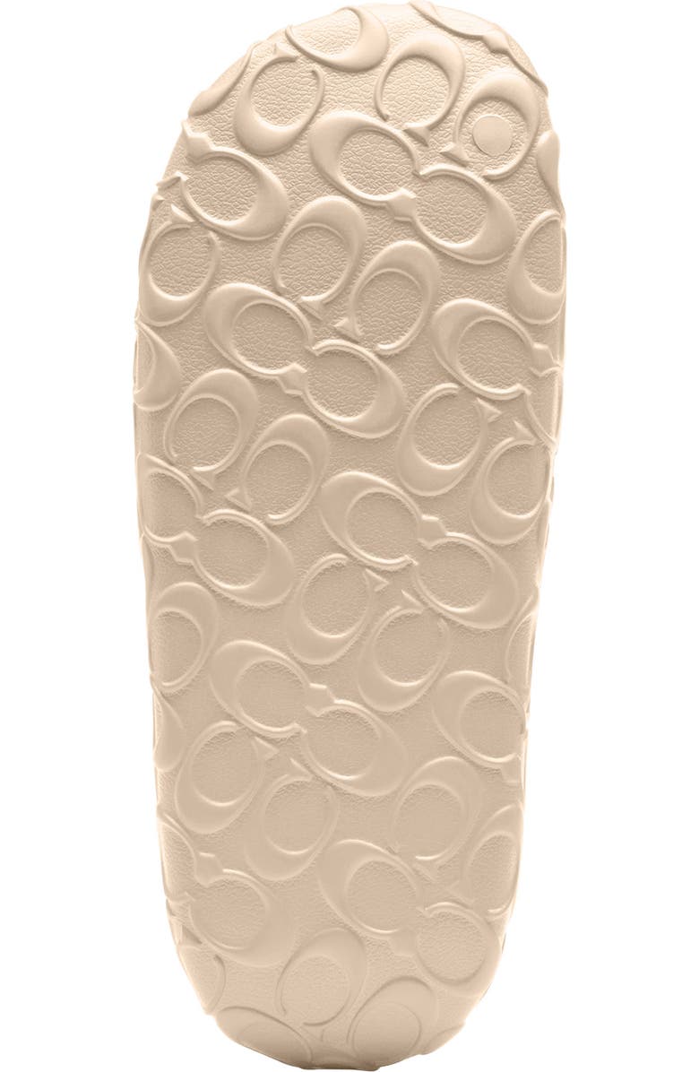 COACH Bay Slide Sandal, Alternate, color, Ivory
