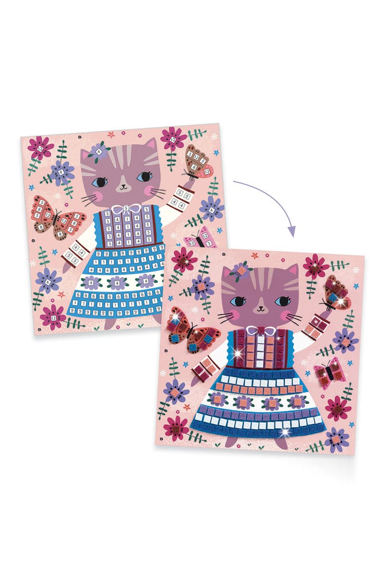 Kids' Lovely Pets Mosaic Art Kit, Alternate, color, MULTI