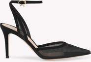 Gianvito Rossi Dorotea D'Orsay 85 Ankle Pump