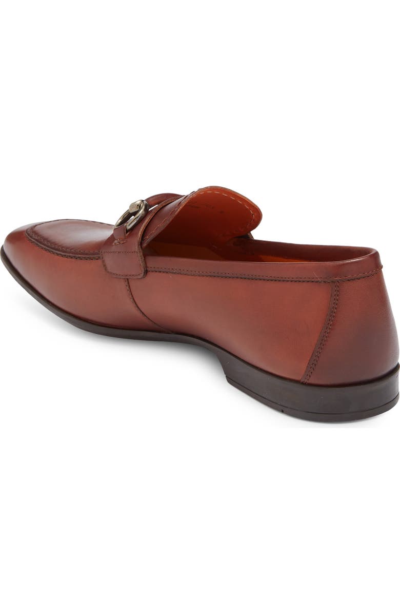 Magnanni Voto Leather Bit Loafer, Alternate, color, Cognac