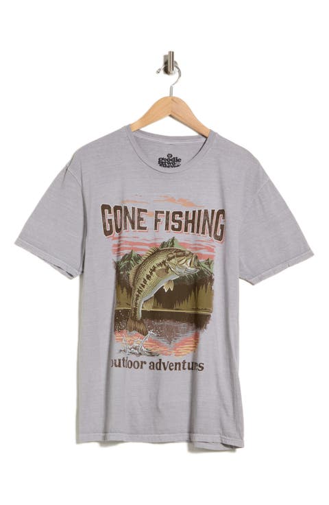 Gone Fishing Graphic T-Shirt
