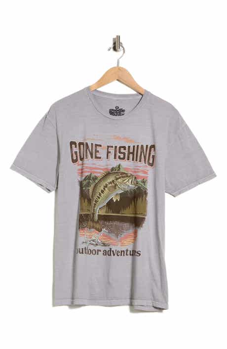 Gone Fishing Graphic T-Shirt