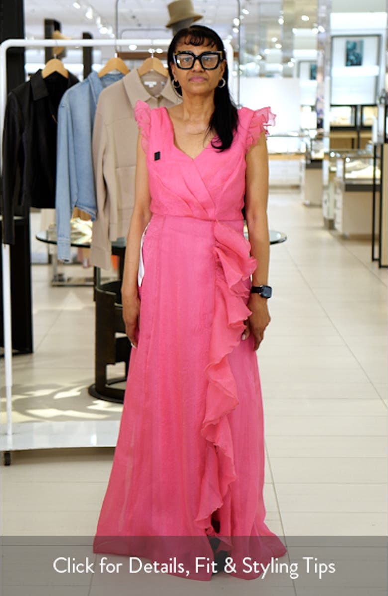 Julie Ruffle Organza Ballgown, sales video thumbnail