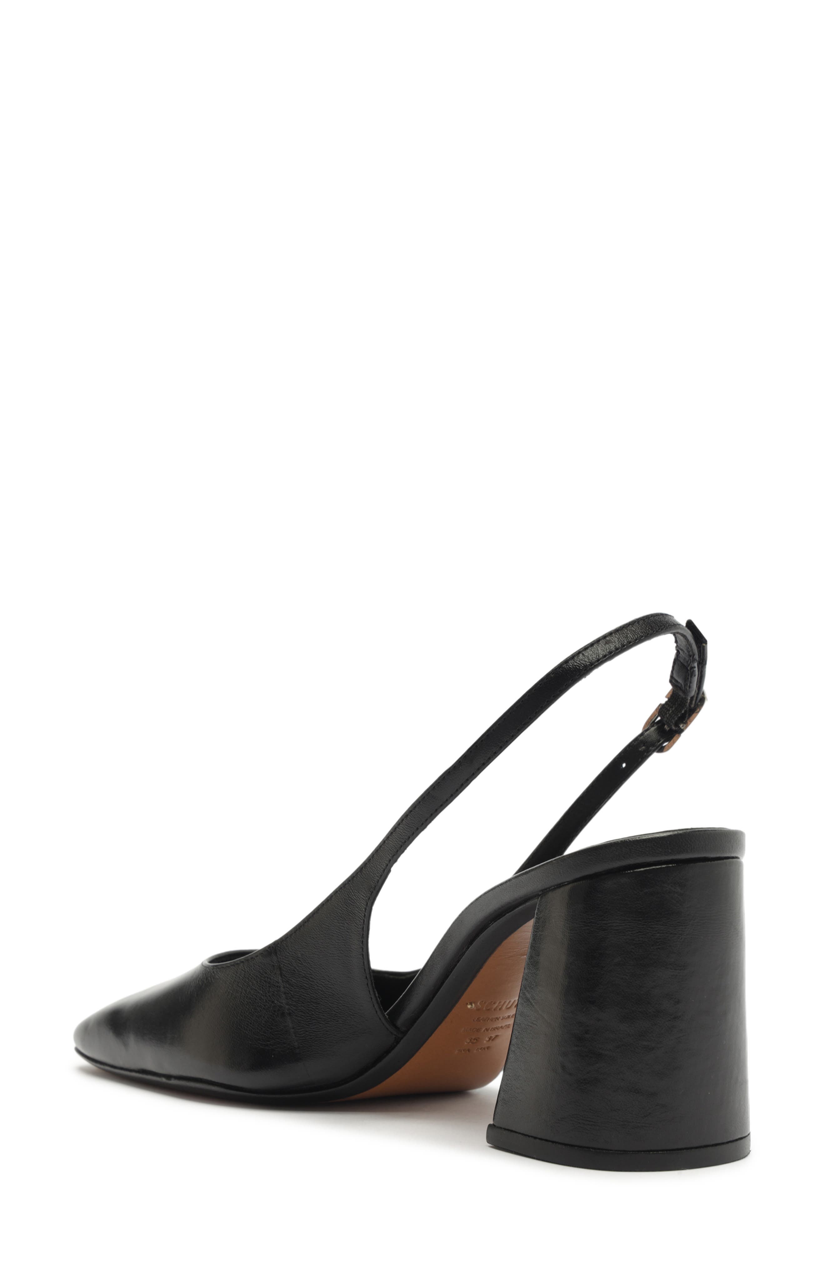 Schutz Leia Slingback Pump, Alternate, color, Black