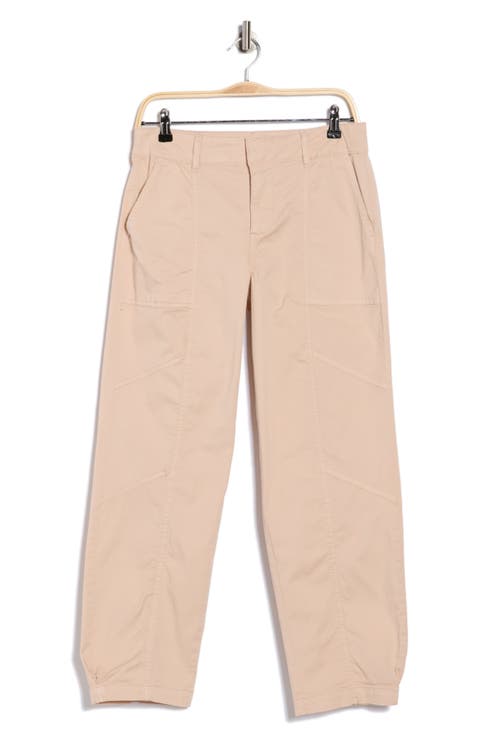 Sahara Tapered Stretch Cotton Utility Pants