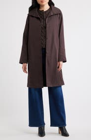 Bernardo Raincoat with Quilted Vest