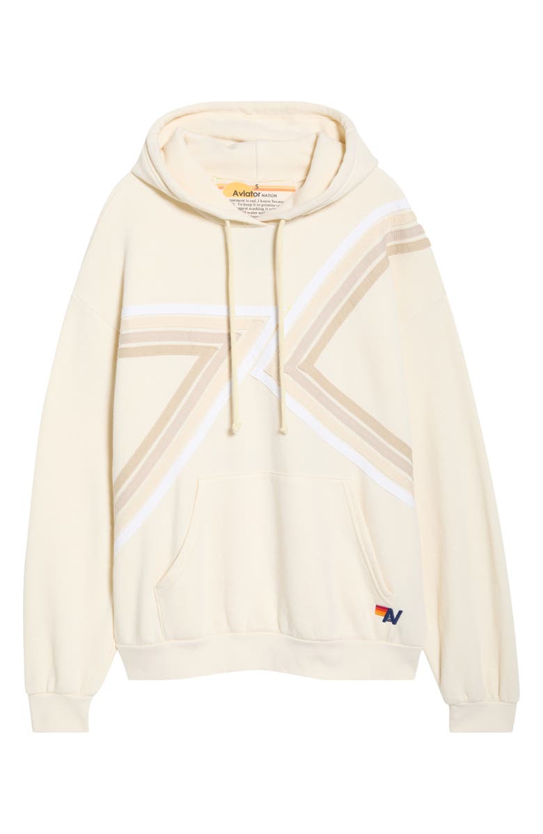 Aviator Nation Blaze Hoodie, Main, color, Vintage White/ Vintage White