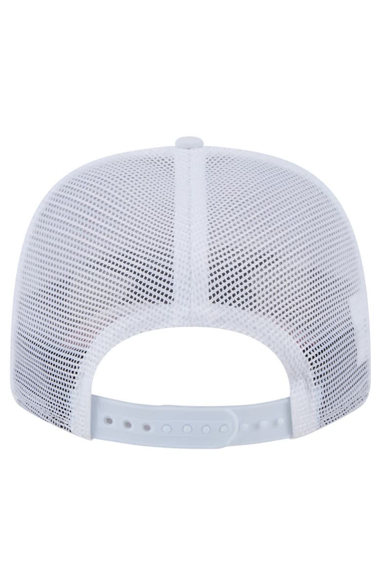 New Era Men's New Era White Los Angeles Dodgers Flamingo Mesh Back 9SEVENTY Stretch-Snap Hat, Alternate, color, White