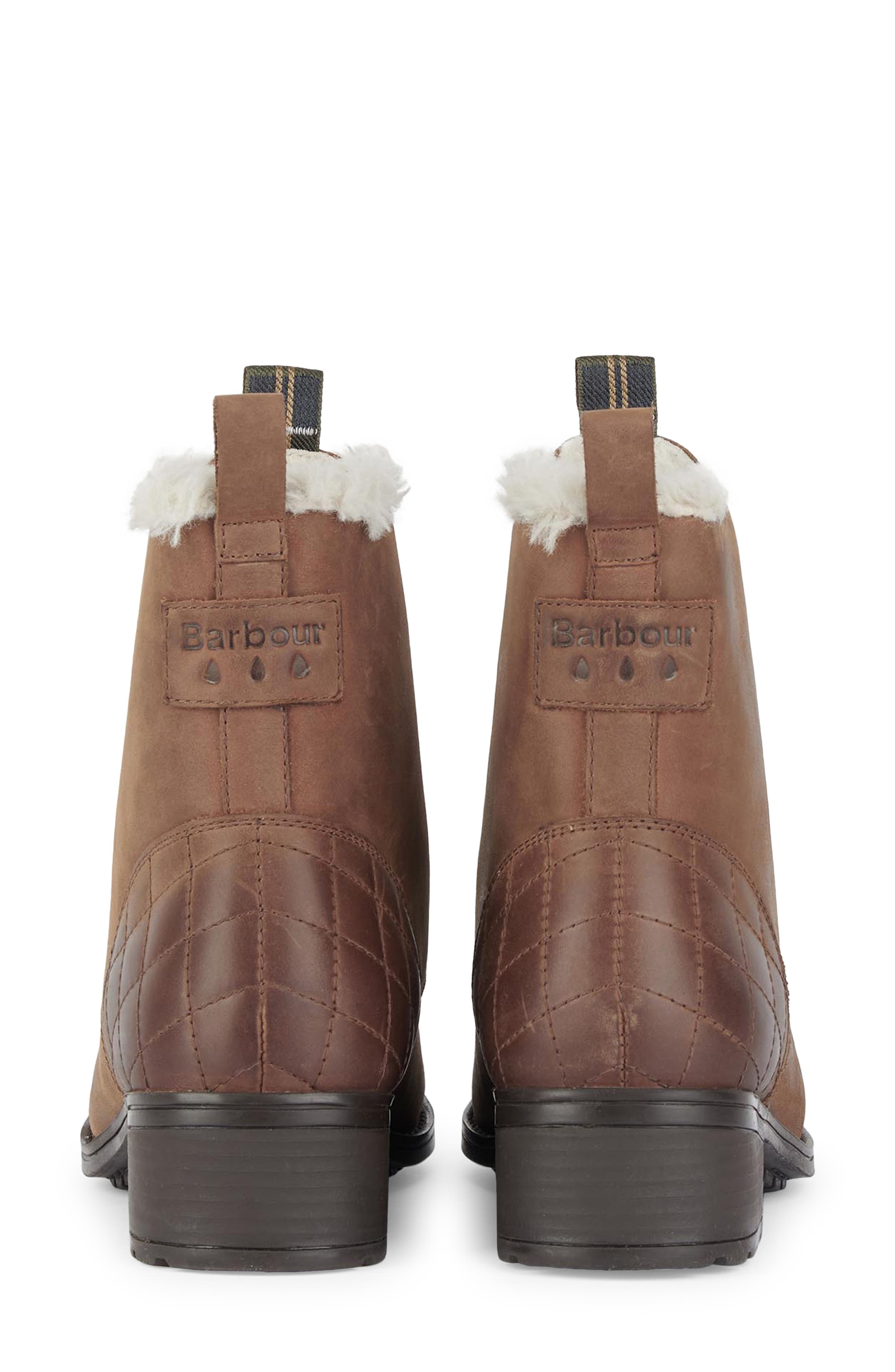 Barbour Meadow Faux Shearling Bootie, Alternate, color, 