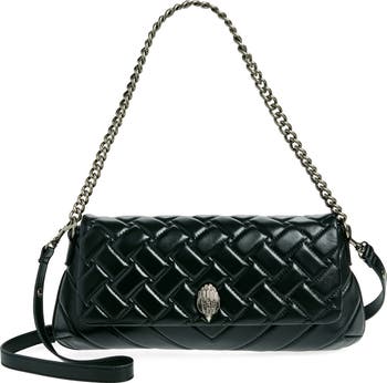 Long Kensington Leather Shoulder Bag