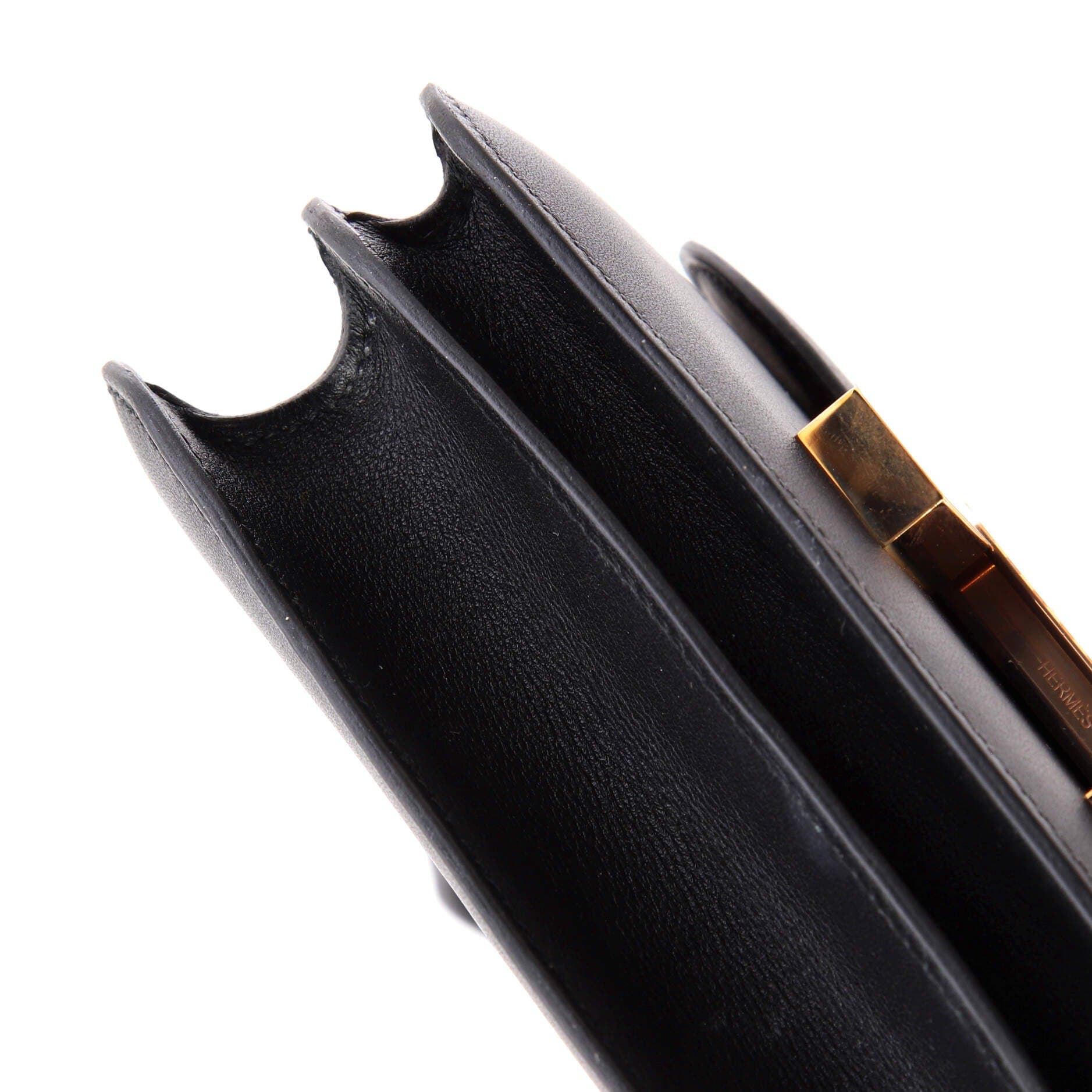 Pre-Owned Hermes Constance Bag Swift 18, Alternate, color, Noir