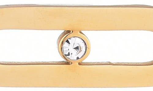 Adornia Tarnish Resistant 18k Gold Plated Bar Necklace