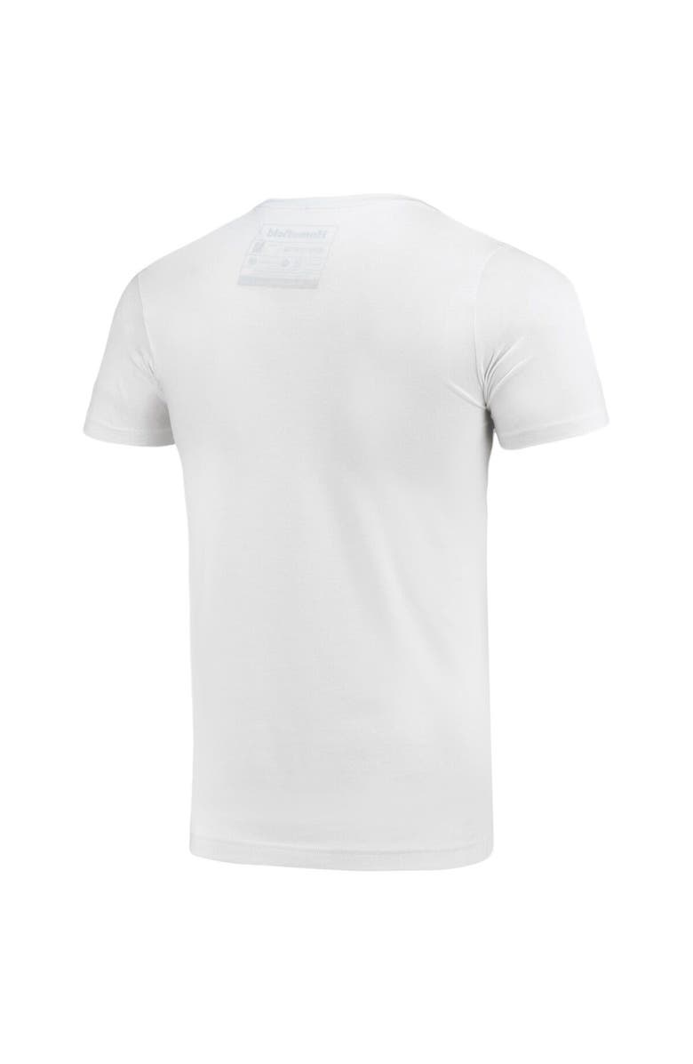 HOMEFIELD Men's Homefield White Mississippi State Bulldogs Vintage Baseball Script T-Shirt, Alternate, color,