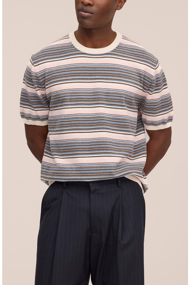 Danny Striped Tee, Alternate, color, MULTI STRIPE