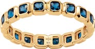 MADE BY MARY Cubic Zirconia Eternity Birthstone Ring
