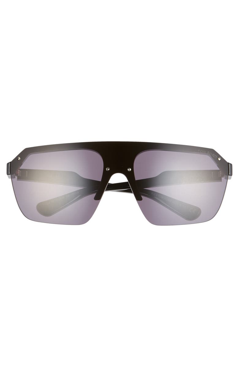 TOM FORD Razor 146mm Shield Sunglasses, Alternate, color,