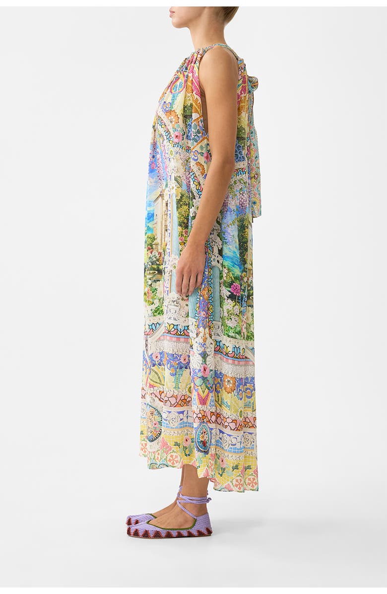 Camilla Drawstring Dress, Alternate, color, Navàs Nouveau