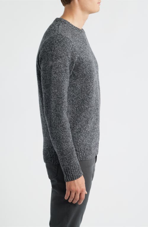 James Campbell Girvan Merino Wool Sweater In Gray