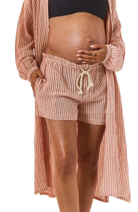 The Bungalow Striped Beach Short