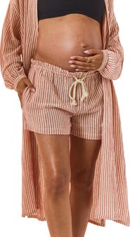 HATCH The Bungalow Striped Beach Short