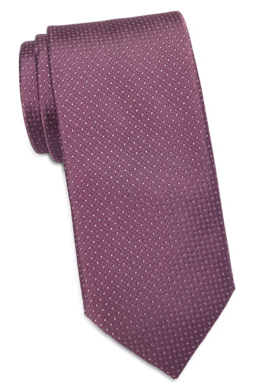 Nordstrom Grady Micro Dot Silk Tie In Pink