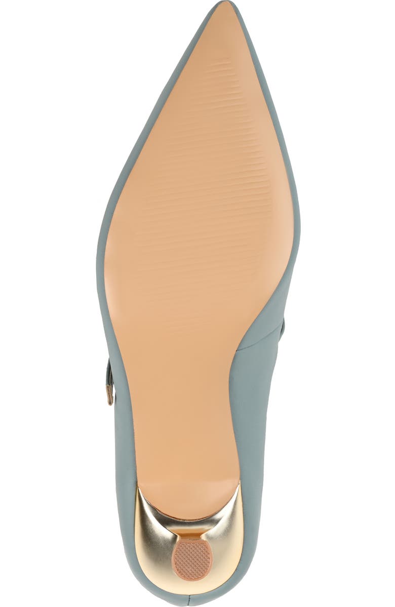 Journee Collection Manza Mary Jane Pump, Alternate, color, Blue