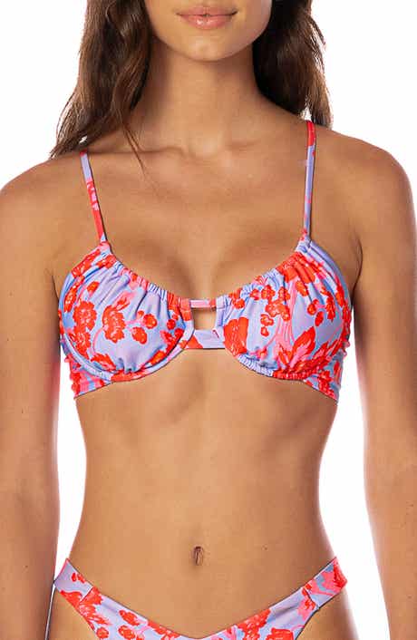 Maaji Lavender Dream Jady Reversible Underwire Bikini Top