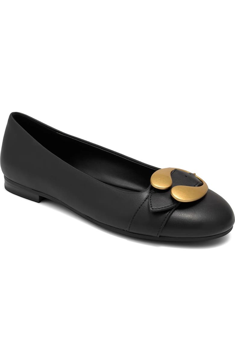 Aerosoles Paradise Buckle Flat, Main, color,