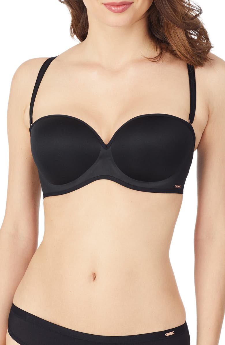 Le Mystère Clean Lines Strapless Underwire Bra, Alternate, color, 