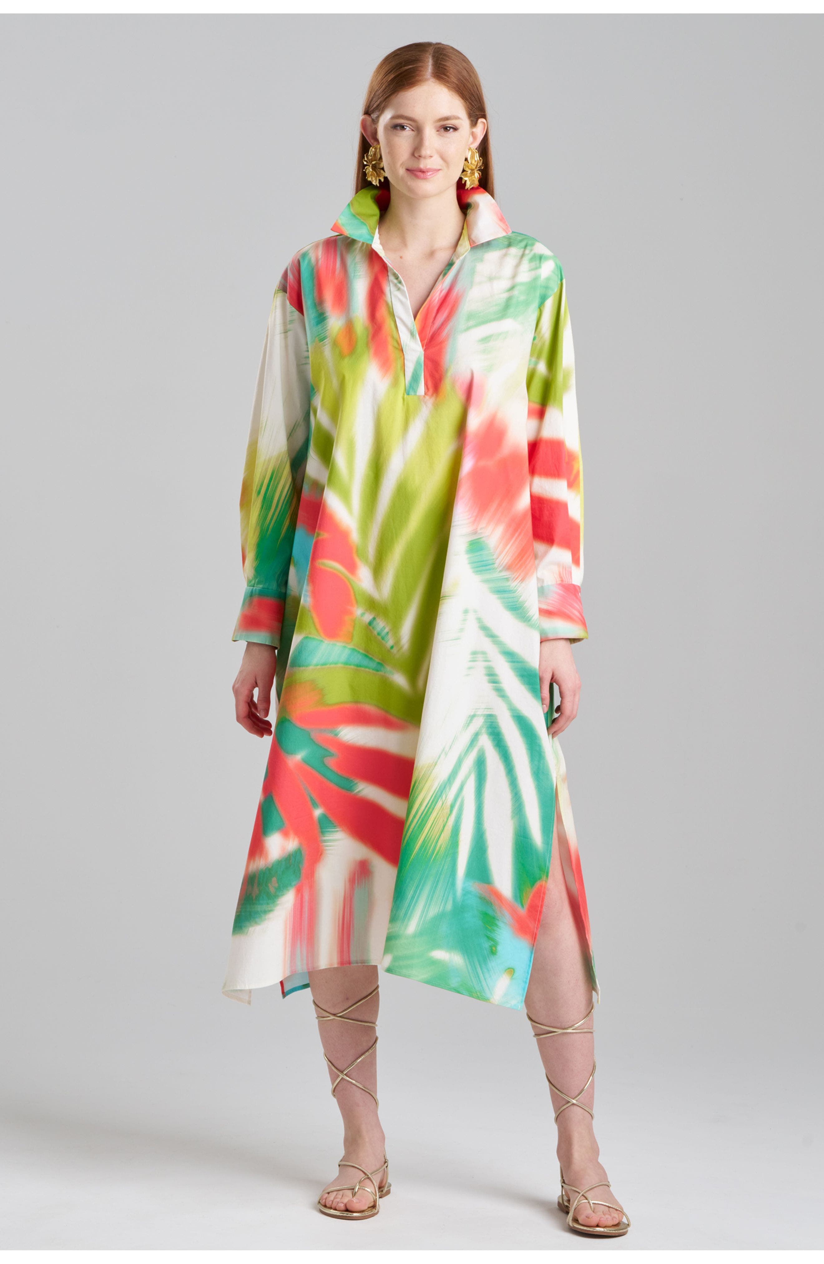 USAMI Oversized Shirt Dress