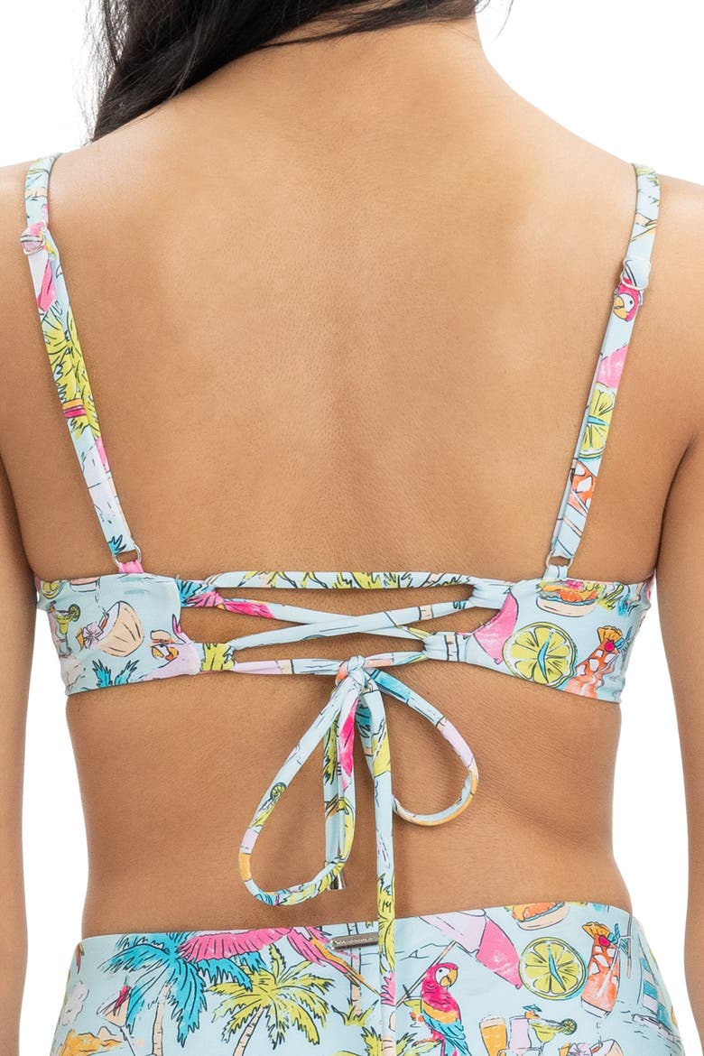Margaritaville by Kenny Flowers - Welcome to Margaritaville - Underwire Bikini Top, Alternate, color, Blue