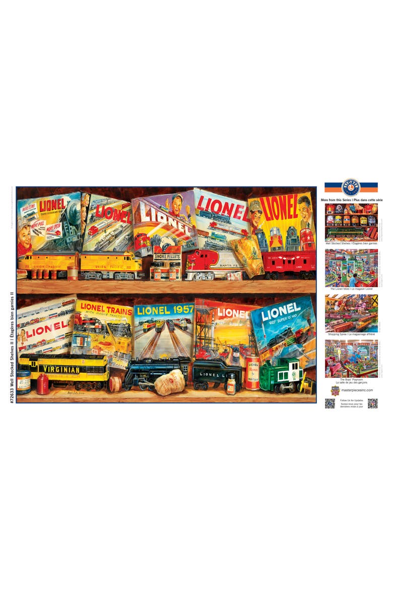 Well Stocked Shelves II 1000pc Puzzle, Alternate, color, Multicolor