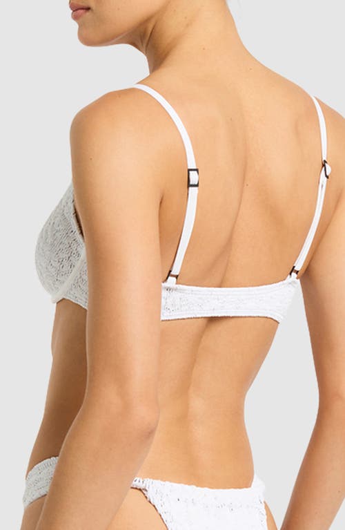 Bondeye Bond-eye Nora Underwire Bikini Top In White