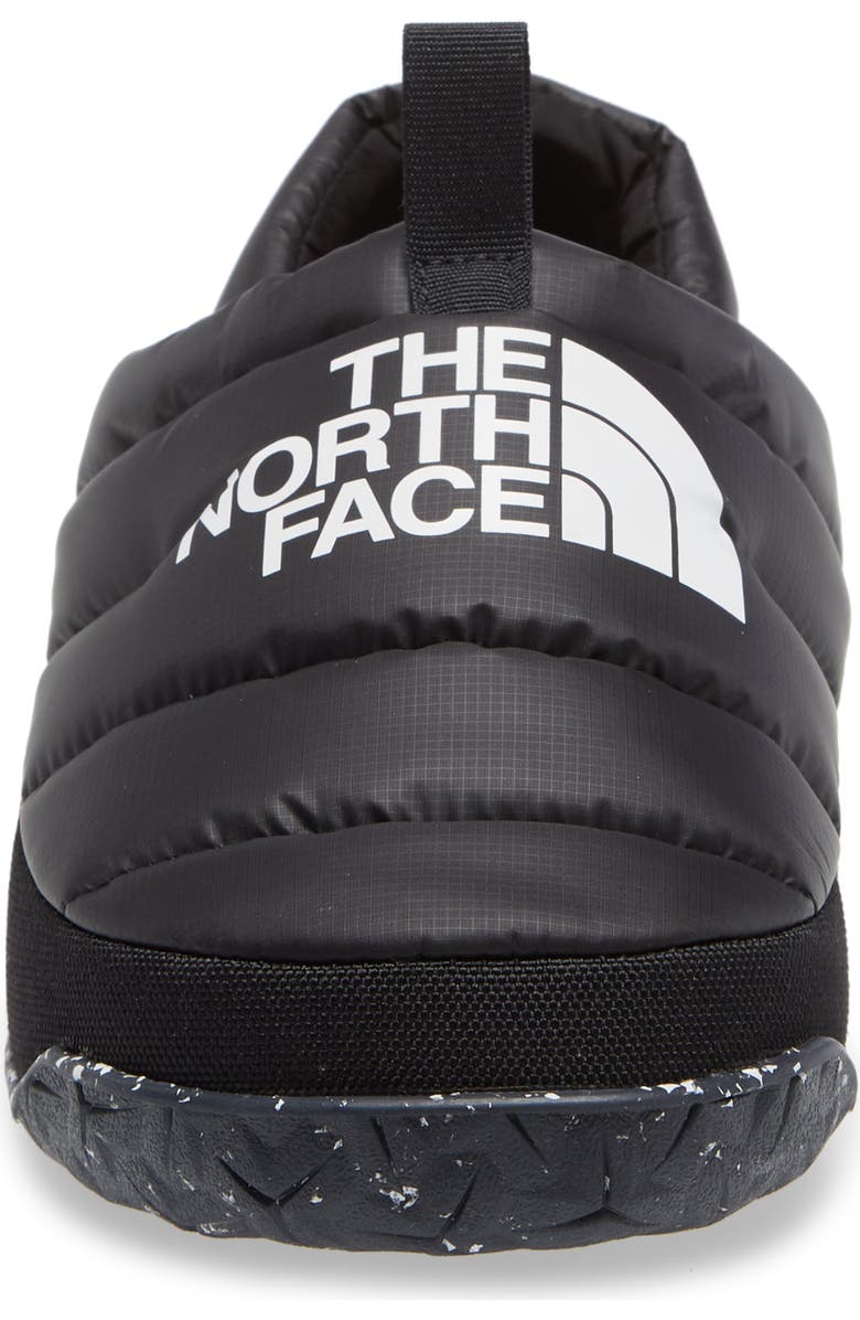 The North Face Nuptse Down Slipper, Alternate, color, Tnf Black/Tnf White
