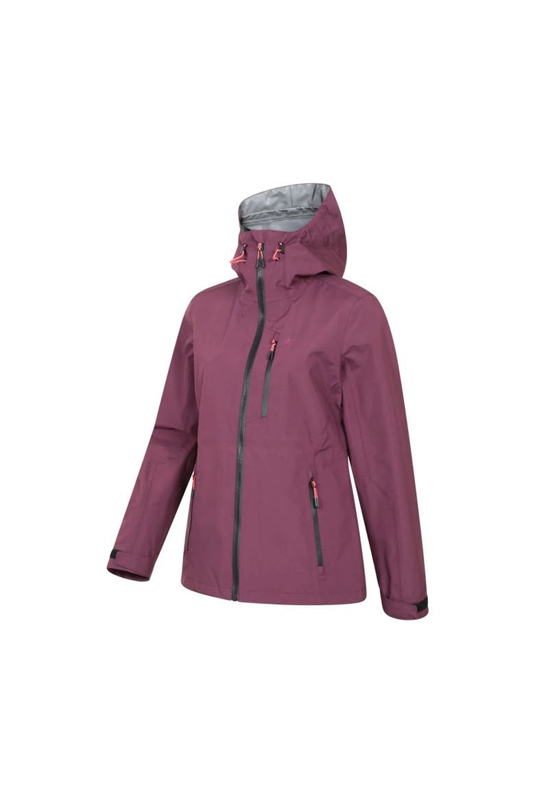 Bachill 3 Layer Waterproof Jacket, Alternate, color, Berry