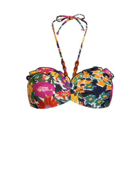 Alexis Beaded Halter Bikini Bikini Top