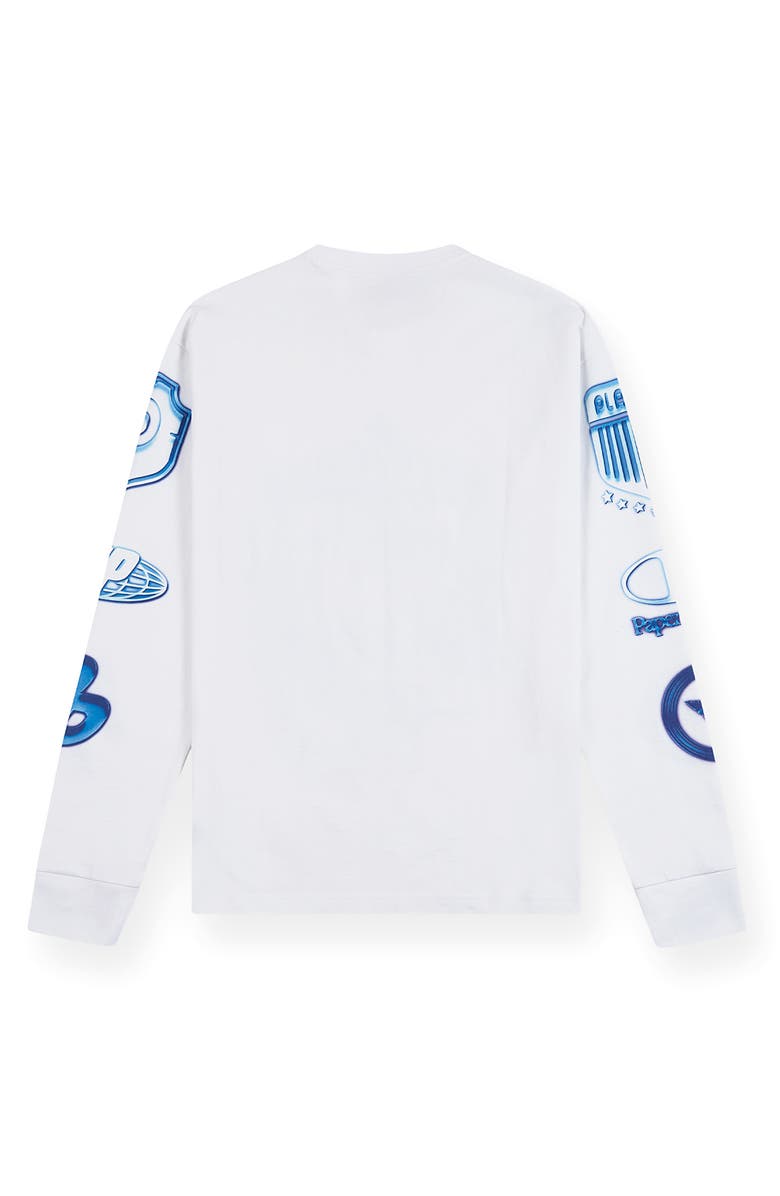 PAPER PLANES Planes Legacy Long Sleeve Cotton Graphic T-Shirt, Alternate, color, White