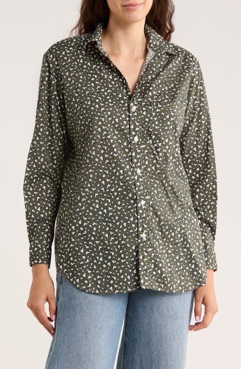Joedy Boyfriend Button-Up Shirt