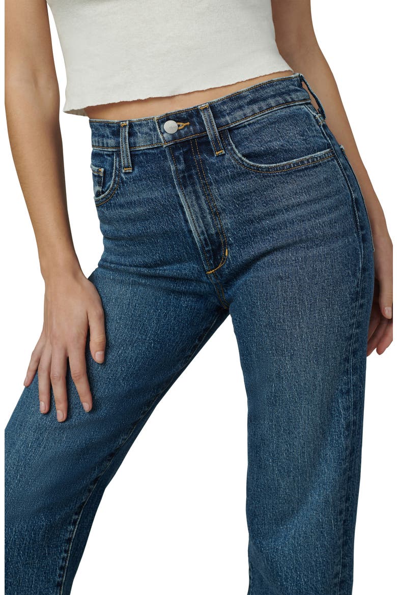 The Margot High Waist Ankle Relaxed Straight Leg Jeans, Alternate, color, BAD LIAR