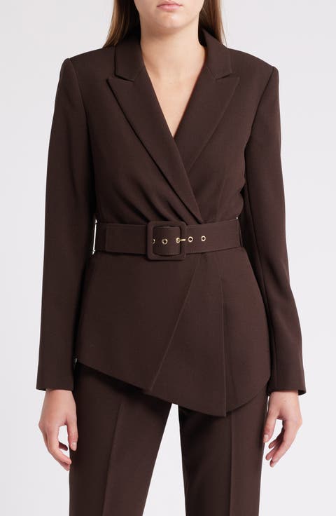 Belted Asymmetric Jacket