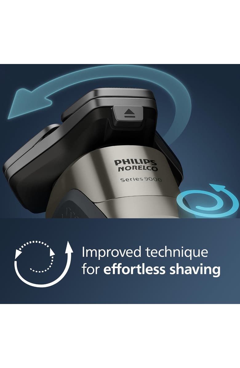 Philips Norelco Shaver 9400, Rechargeable Wet & Dry Electric Shaver, Alternate, color, Silver