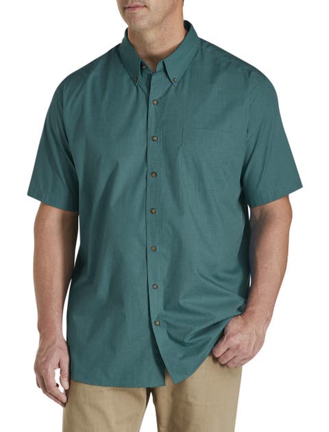 Easy-Care Solid Sport Shirt