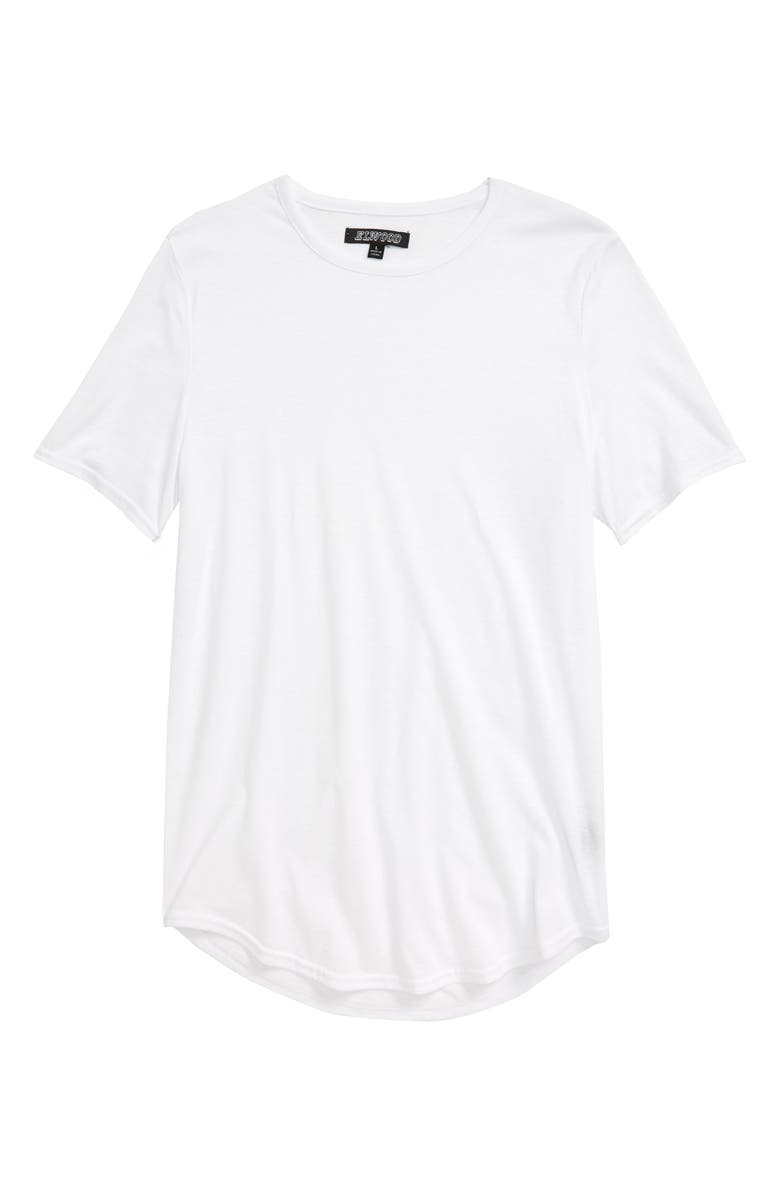 Elwood Curved Hem T-Shirt, Main, color,