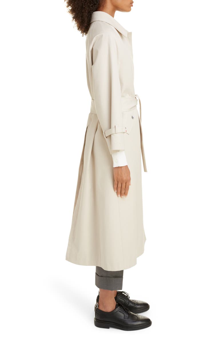 Thom Browne Waterprood Twill Coat, Alternate, color, 