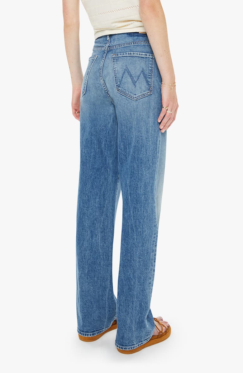 MOTHER Tunnel Vision Sneak High Waist Relaxed Straight Leg Jeans, Alternate, color, Girls Just Want To Have Sun