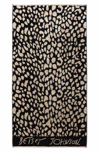 Betsey Johnson Leopard Beach Towel