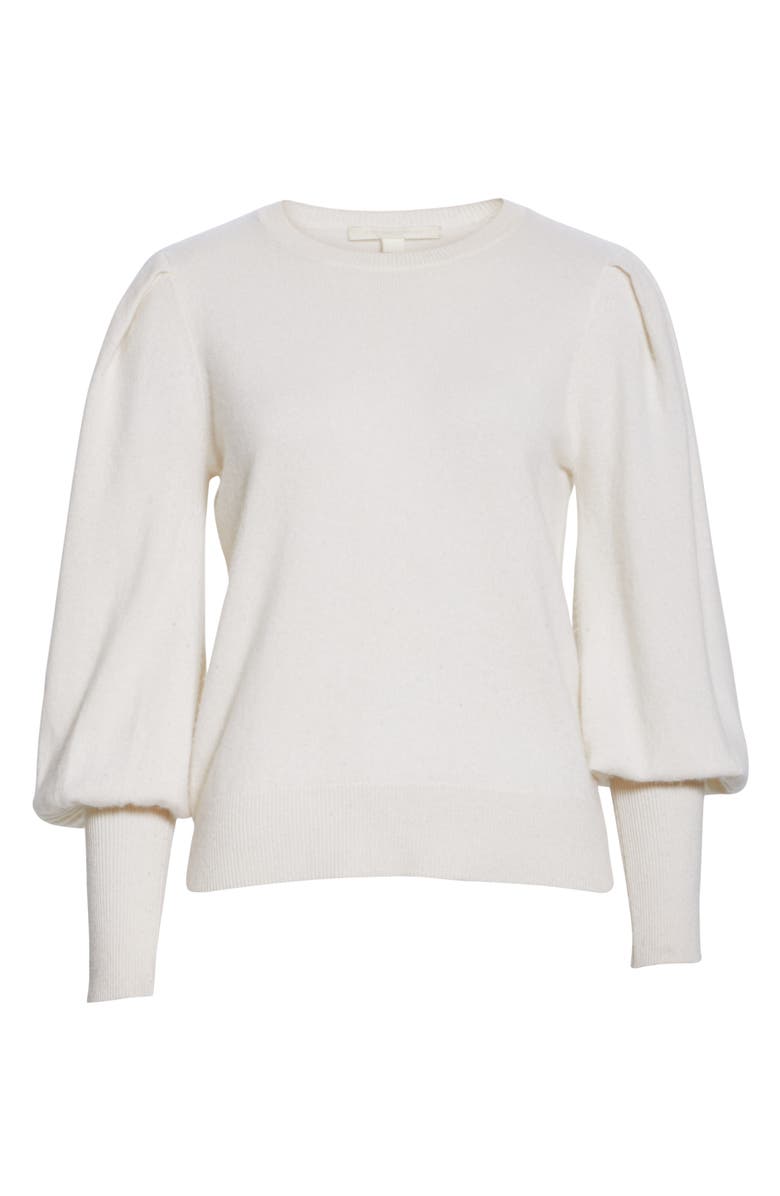 Simkhai Jonathan Simkhai Puff Sleeve Cashmere Sweater, Alternate, color, 