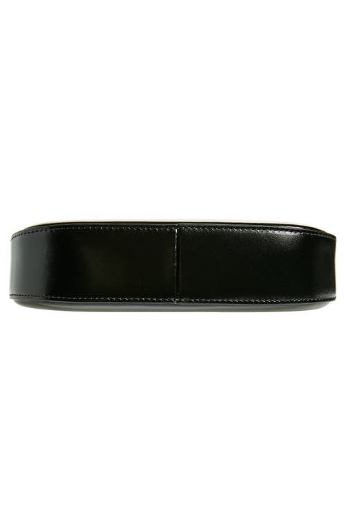 Mansur Gavriel Mini Bonbon Leather Shoulder Bag In Black